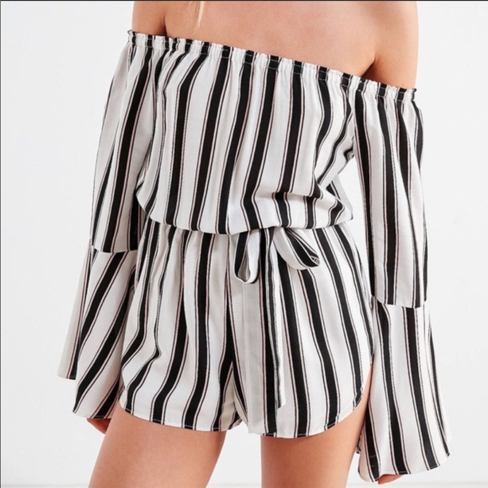 Urban Outfitters Striped Romper